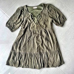 Army Green Mini Dress or Tunic